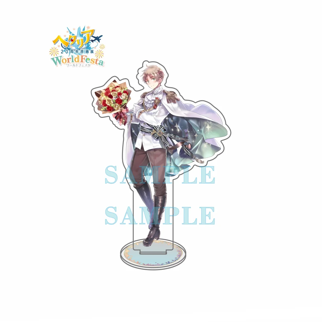 Anime Hetalia: Axis Powers 20th Anniversary Arthur Kirkland Acrylic Stand Desktop ornaments keychain  Cosplay Accessories Gifts