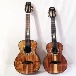 TIKIS TC02  full solid koa wood ukuleles, concert size ukuleles