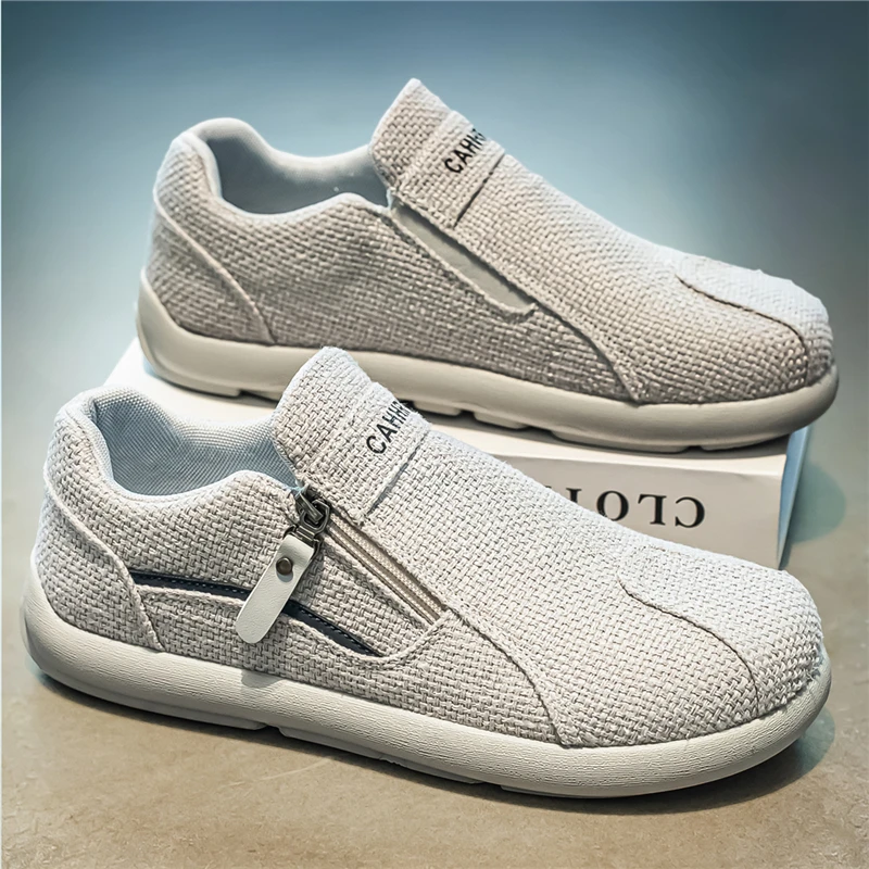 

Men's Anti-Slip Wear-Resistant Ankle Boots Outdoor Workwear Footwear for Comfortable Walking High-Cut Casual Sports Shoes