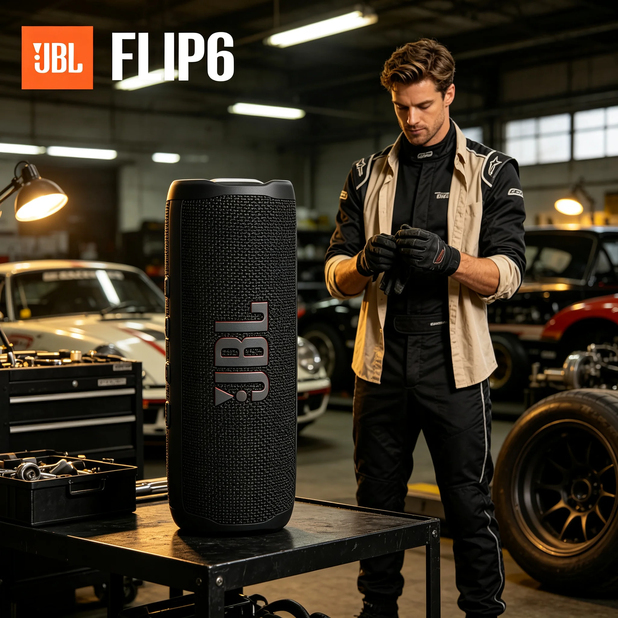 1. JBL FLIP6 Portable Audio Speaker, Bluetooth 5.1 Streaming, Clear Loud Sound, Ideal For Indoor Friends Family Gatherings