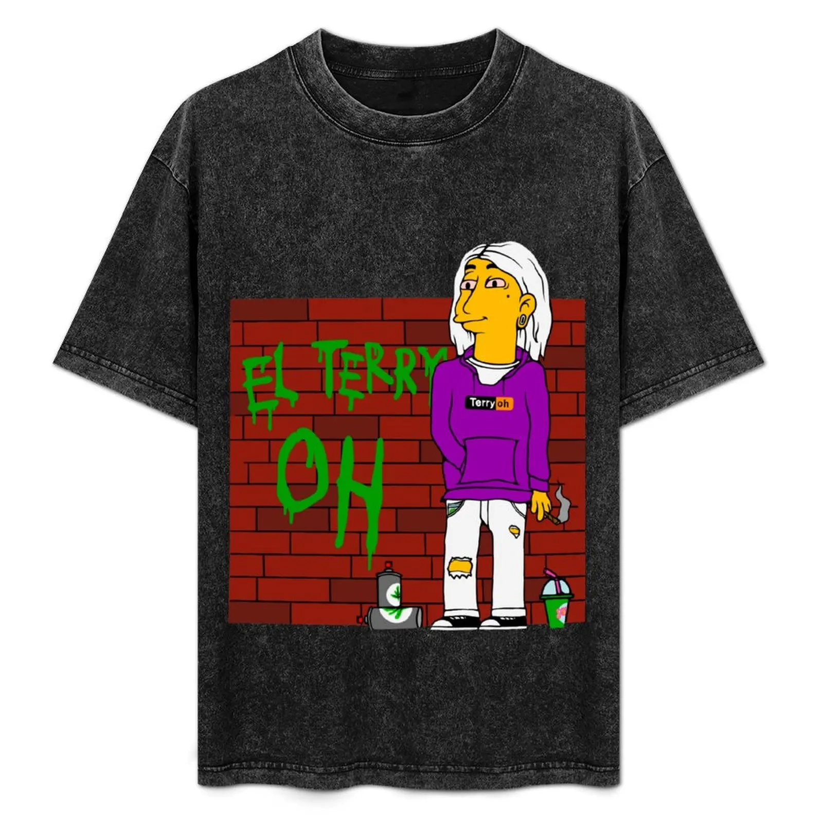 

El Terry Oh T-Shirt Anti-Pilling Casual T-Shirt