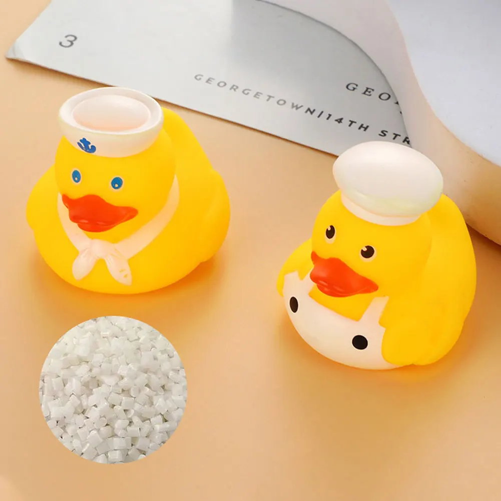 1pc Kids Shower Bath Toy Float Squeaky Sound Duck Funny Rubber Ducks Baby Bath Toys Swimming Water Play Game Gifts for Children