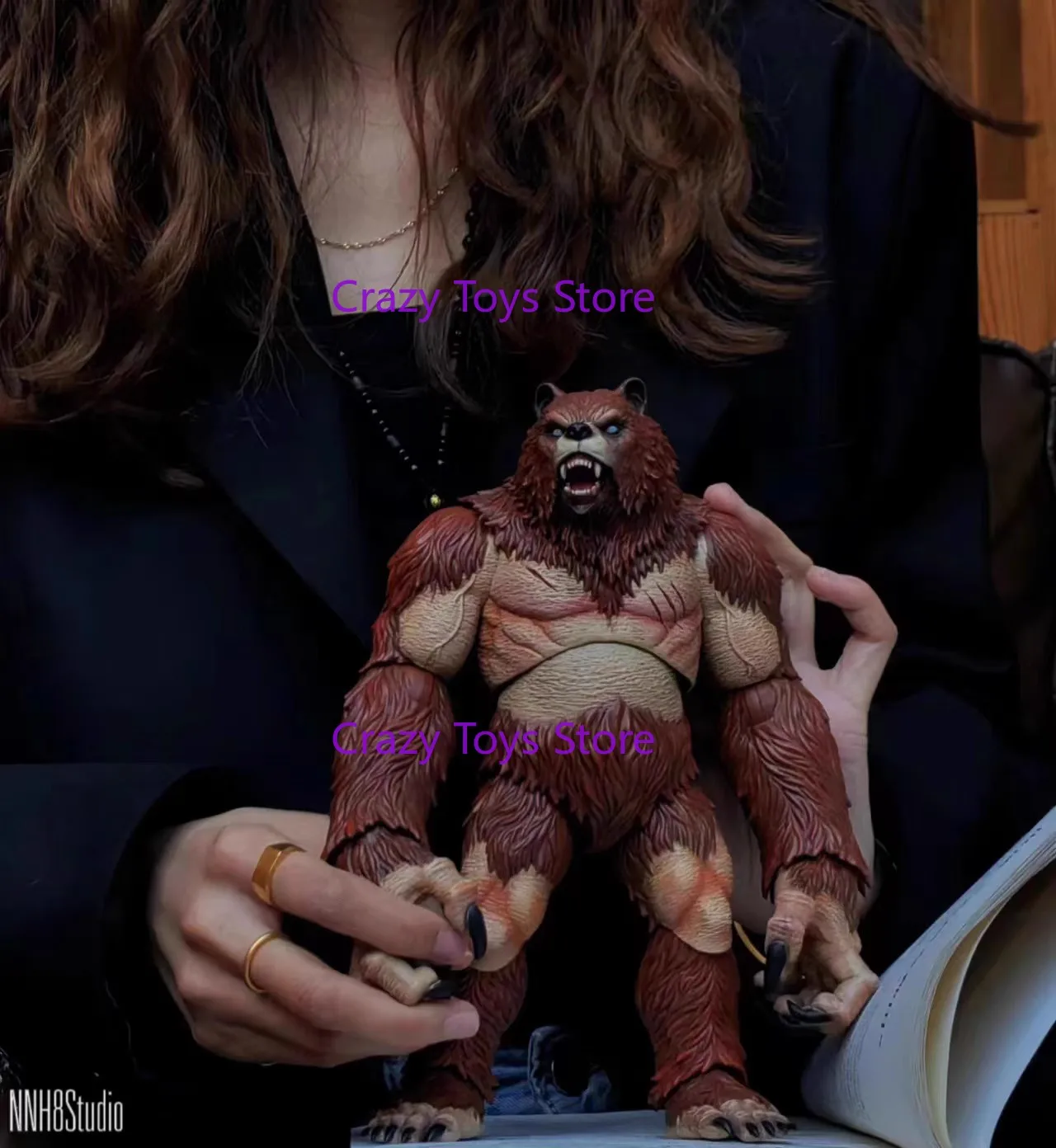 

В наличии: MemoryToys 1/10 Adventurers World Furious Bear, мужская фигурка, полный комплект, 22 см, фигурка друида-зверя, модель игрушки, подарок