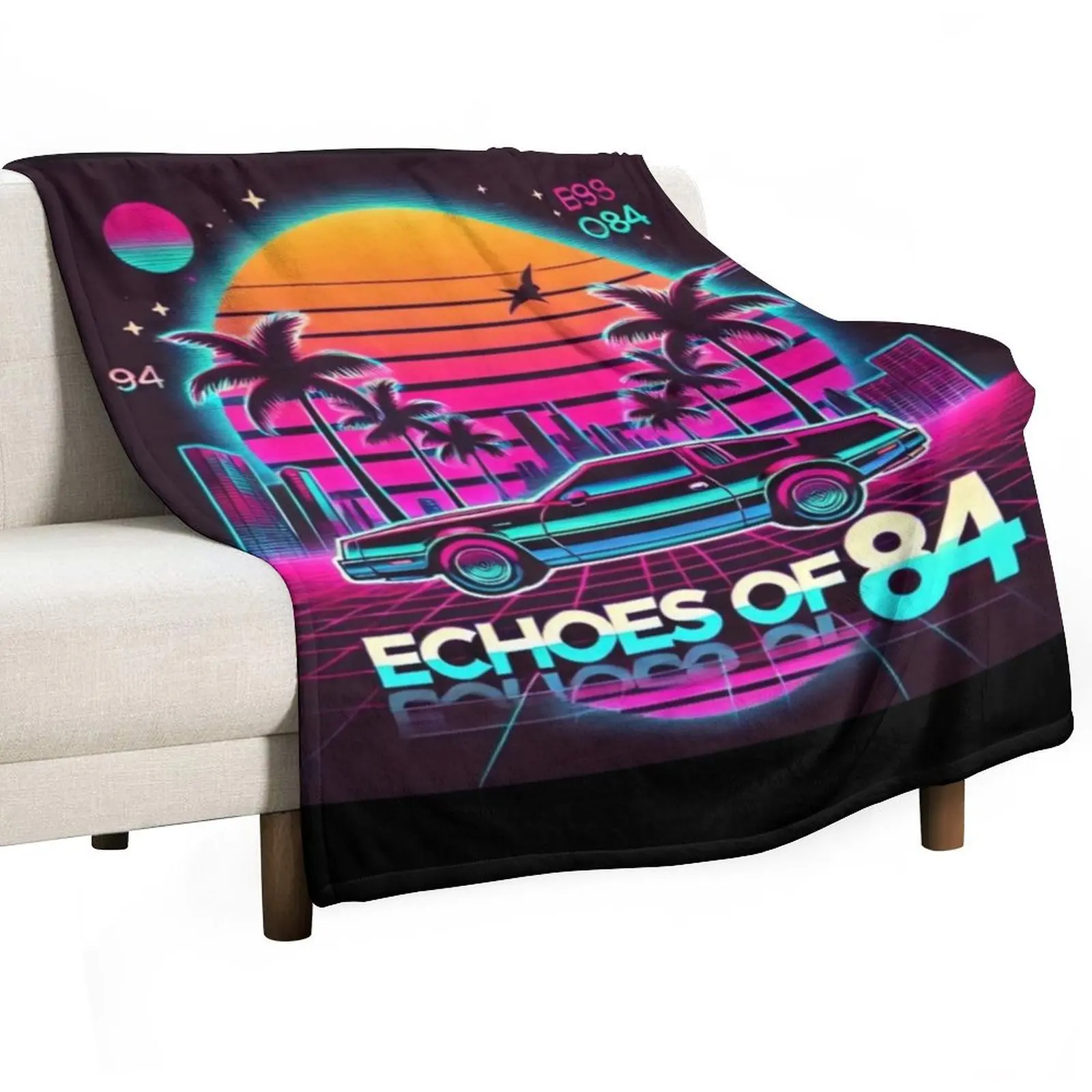 

Echoes of 84 Throw Blanket Picnic blankets and throws Blankets