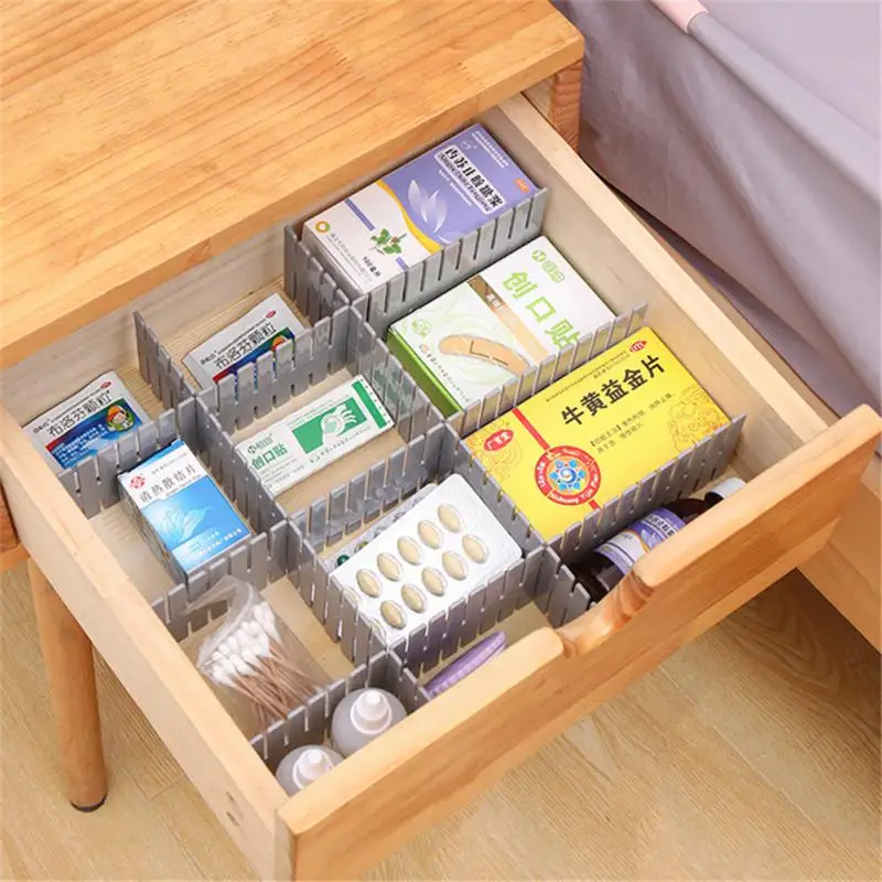 Scalable Drawer Organizer For Desk Compartment Storage Box Adjustable Clothes Container Makeup Sorting Storage Box
