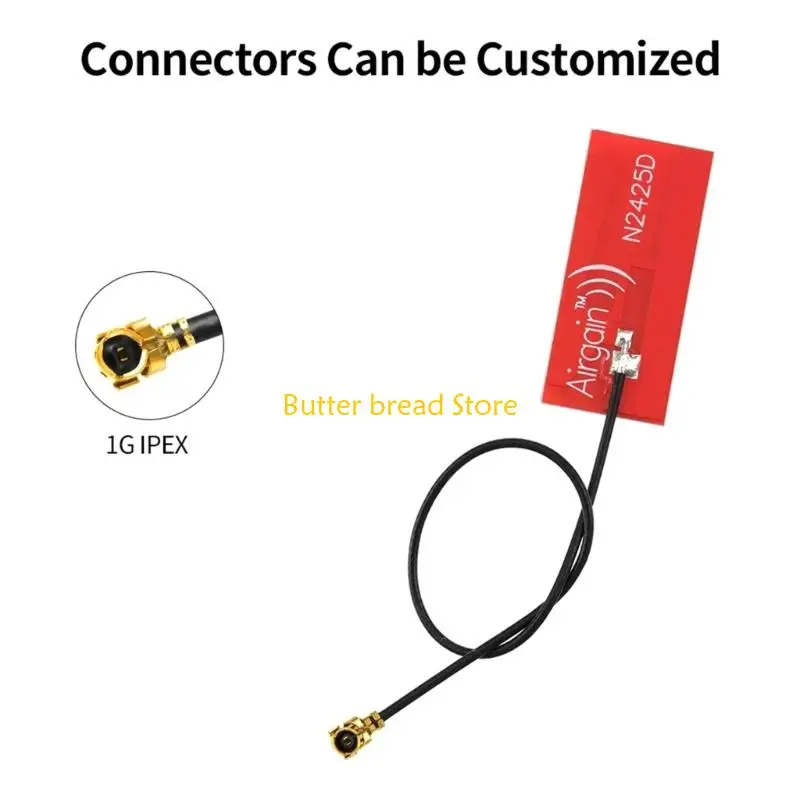 เสาอากาศภายในสองวง W89C ที่ได้รับการปรับให้เหมาะสมสำหรับอุปกรณ์ 2.4GHz 5GHz และ 5.8GHz 2pcs