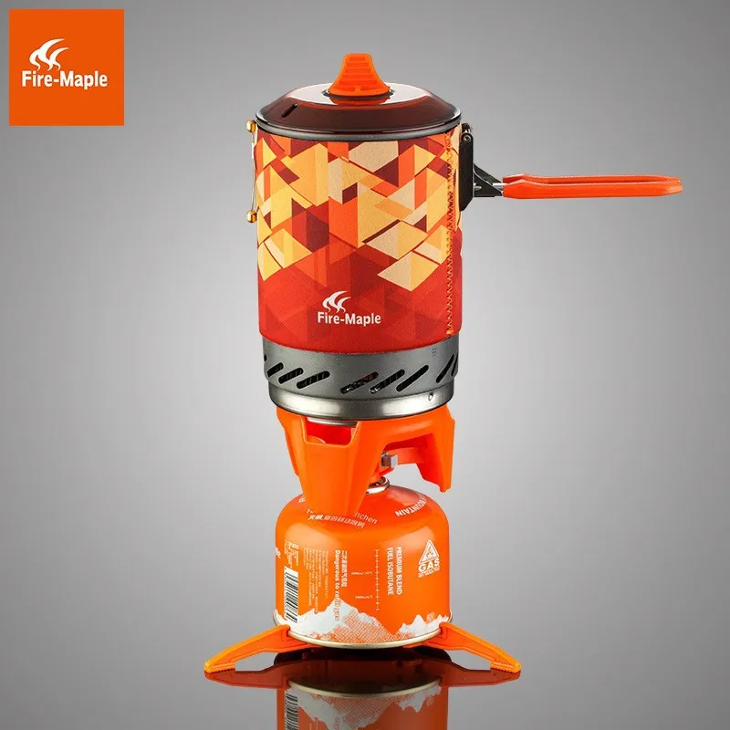 Outdoor Star X2 Camping Integrated Heat Pot Stove Single Pot Windproof Stove Head Excluding Gas Cylinders