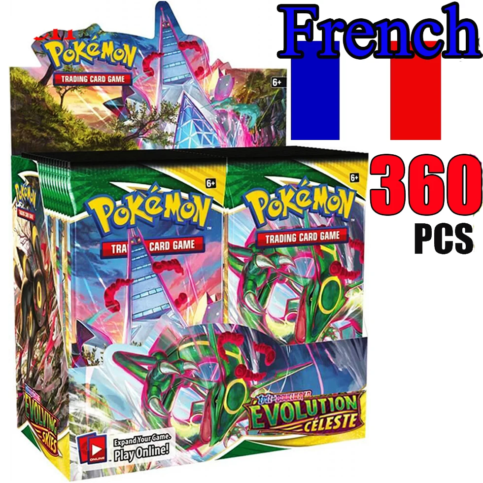 Hot Spanish Pokemon Cards English French CROWN ZENITH SILVER TEMPEST Lost Origin Brilliant Stars Carte Pokémon Collection Toys