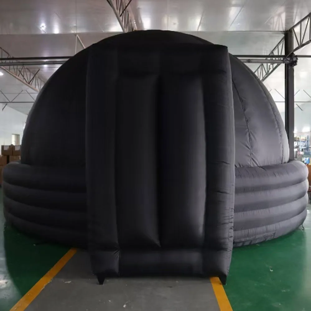 Portátil inflável planetário cúpula esfera de projeção profissional inflável cinema cúpula tenda para a escola crianças educação