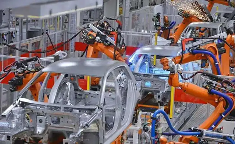 6 Axis Robot Arm Fiber Laser Welding Hine For TV Metal Backplane