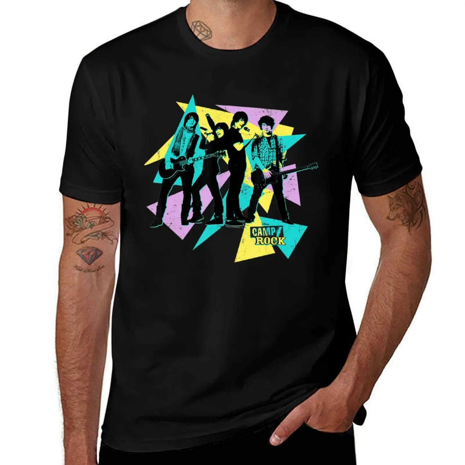 

Camp Rock T-Shirt black cotton t-shirt plain for man package man t shirt luxury T-Shirt