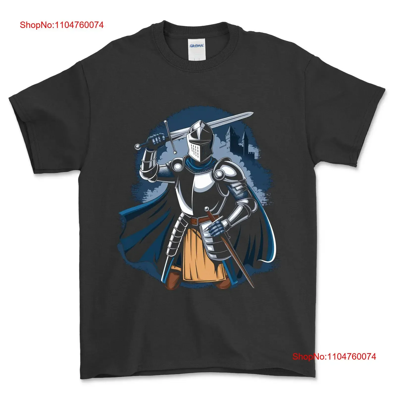 Cool KnighT T Shirt Design for Medival and Fantaasy Lovers idea vintage Washed streetwear Soft Casual Versatile graphic