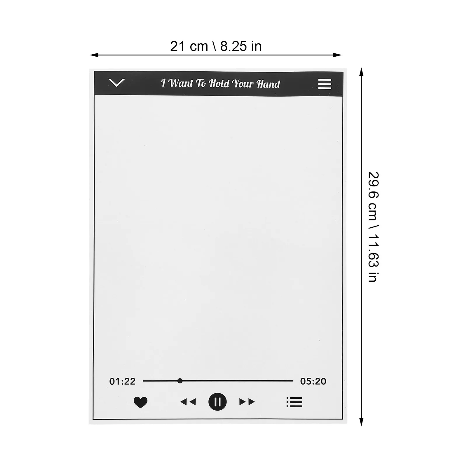 Magnetic Note Pad For Fridge For Board Organizers Planner Refrigerator Dry Erase Whiteboard Message