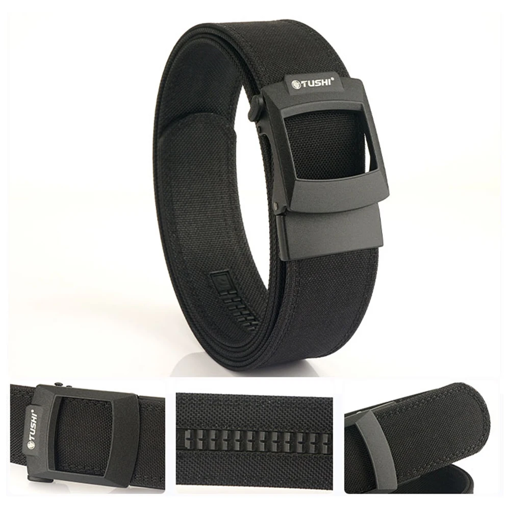 TUSHI 4,3 CM Taktische Gürtel Für Männer Legierung Quick Release Schnalle Harte Nylon Gürtel Männlichen Outdoor Militär Gürtel Zubehör Multi-größe – Detail 12