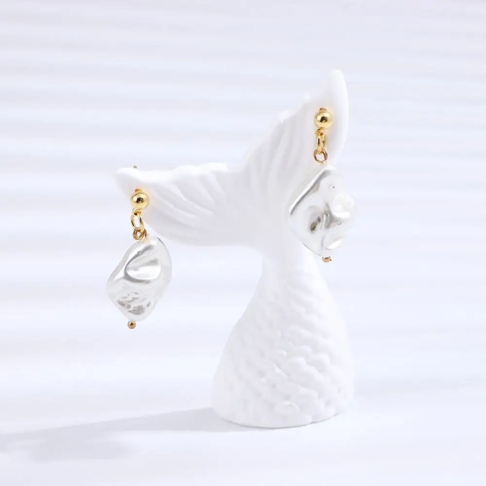 

Bracelet Necklace Fishtail Earrings Display Rack Exquisite Watch Gypsum Earrings Holder INS White Gypsum Earrings Display Stand
