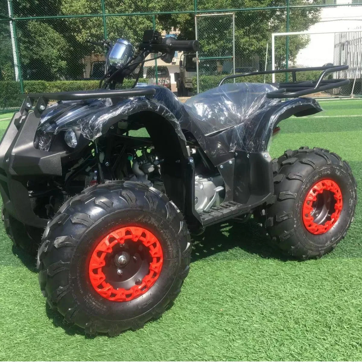 

All Terrain Mountain 125cc Plus Size 8 inch Vacuum Tires Little Bull Beach Bike 4 Wheel Buggy ATV