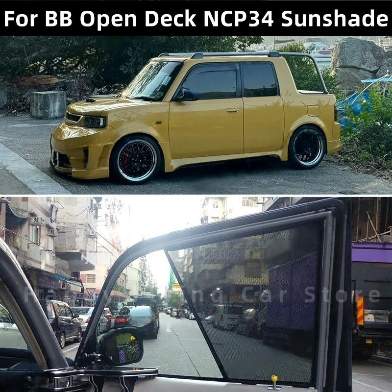 adatto-per-parasole-per-finestrino-dell'auto-toyota-bb-open-deck-ncp34-deflettore-parasole-per-porta-anteriore-e-laterale-tenda-in-rete