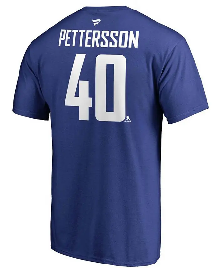 Футболка Hip Canucks Supporter — футболка Standout Pettersson 40, идеально подходит для любителей уличной одежды NHL с принтом, Новое поступление, футболка S-4XL