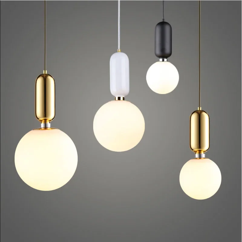 nordic estilo glass pendant light minimalista dining led chandelier bedroom hall light decoracao para casa de luxo luminarias 01