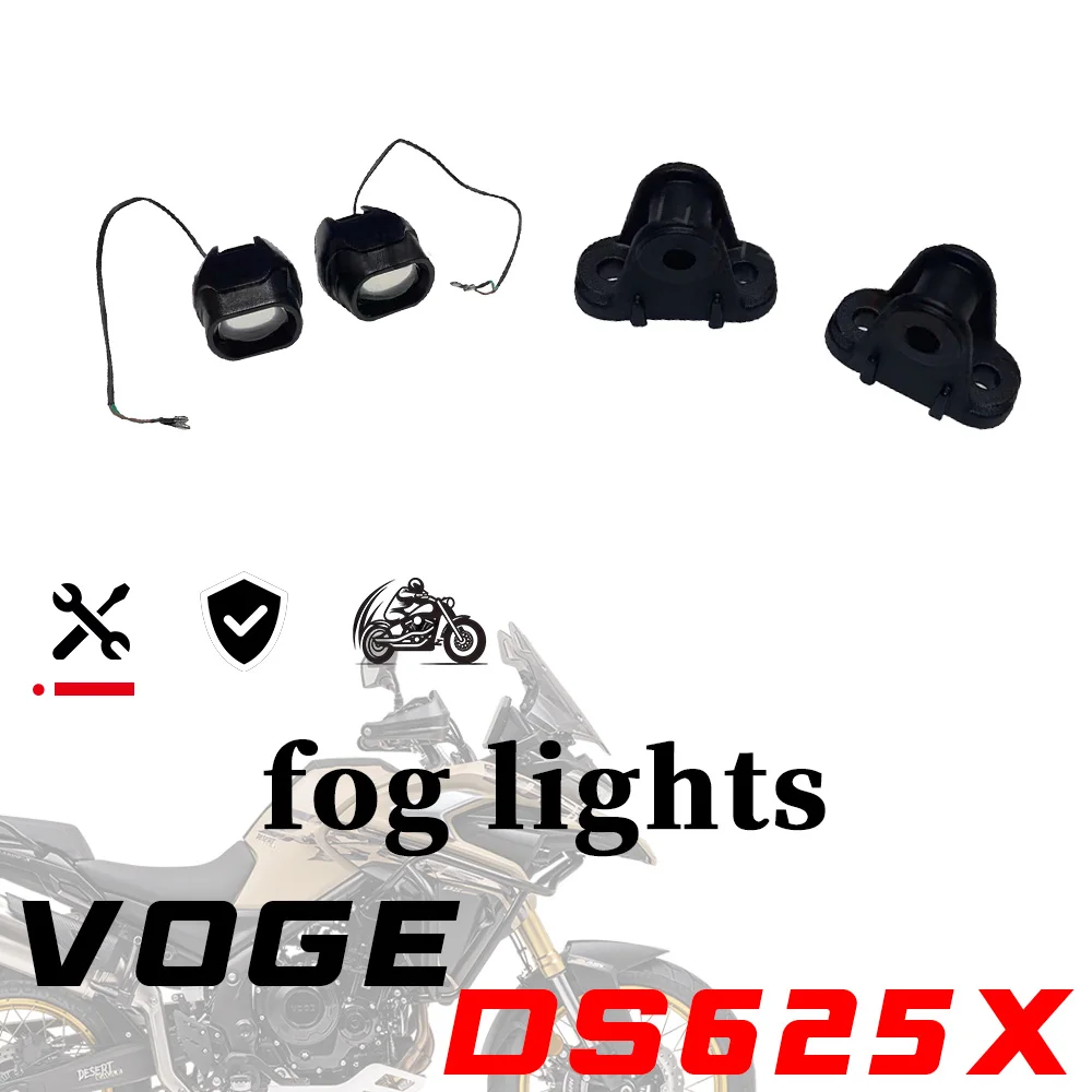Para VOGE DS625X DS625X 625dsx ds625x focos originales para motocicleta, luces antiniebla y soportes de luces decorativas
