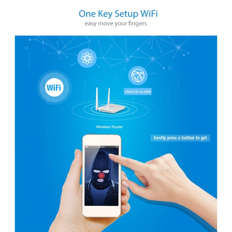 Tuya Wifi Indoor IP Camera 1MP Tuya Wireless Smart Indoor Mini Portable 720P Camera