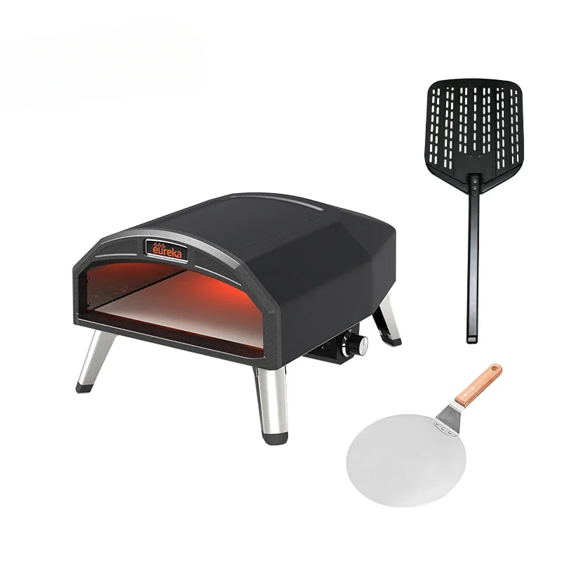 Top Selling Gas Power 500 Degree Italy Portable Pizza Maker Pizza Oven