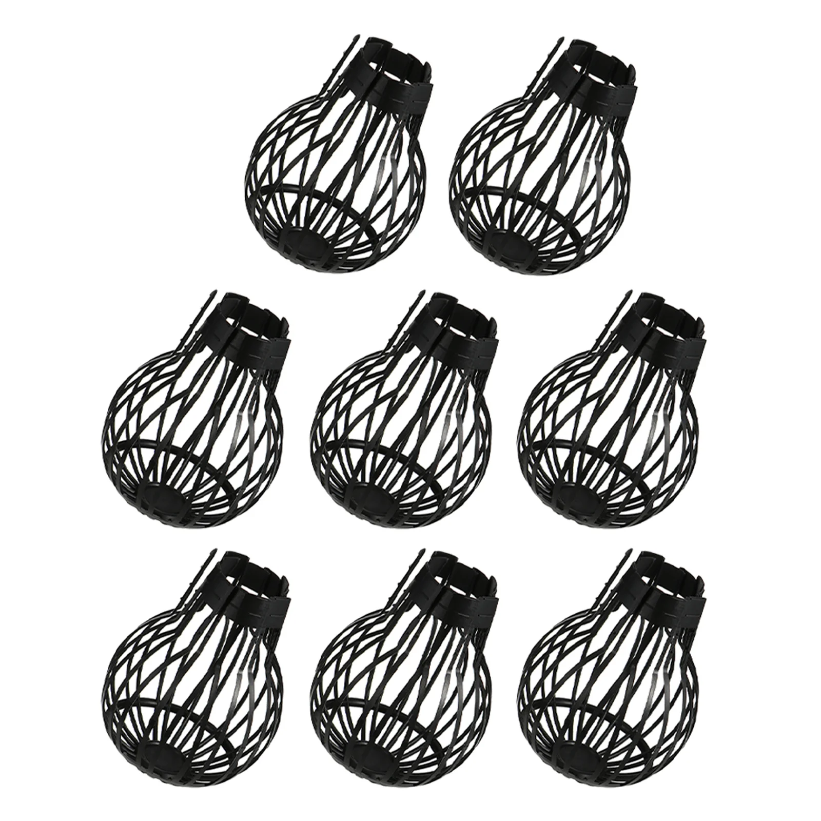 8 szt. Osłona rury spustowej Kompaktowa Lekka Do Odprowadzania Wody z Dachu Filtr Odpływu Dachowego Osłona Filtra Odpływu Dachowego Siatka Ochronna Przed Liśćmi i Zanieczyszczeniami