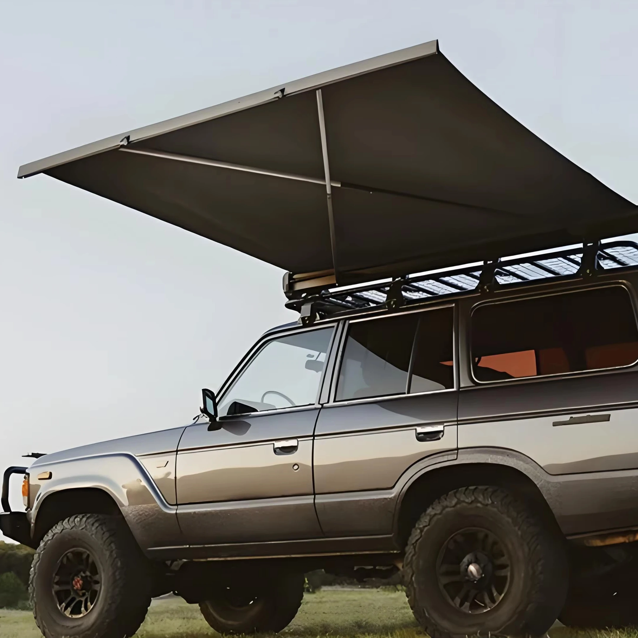 Camping Retractable Waterproof Sun Protection Car Side Roof Awning Outdoor Tents for SUV