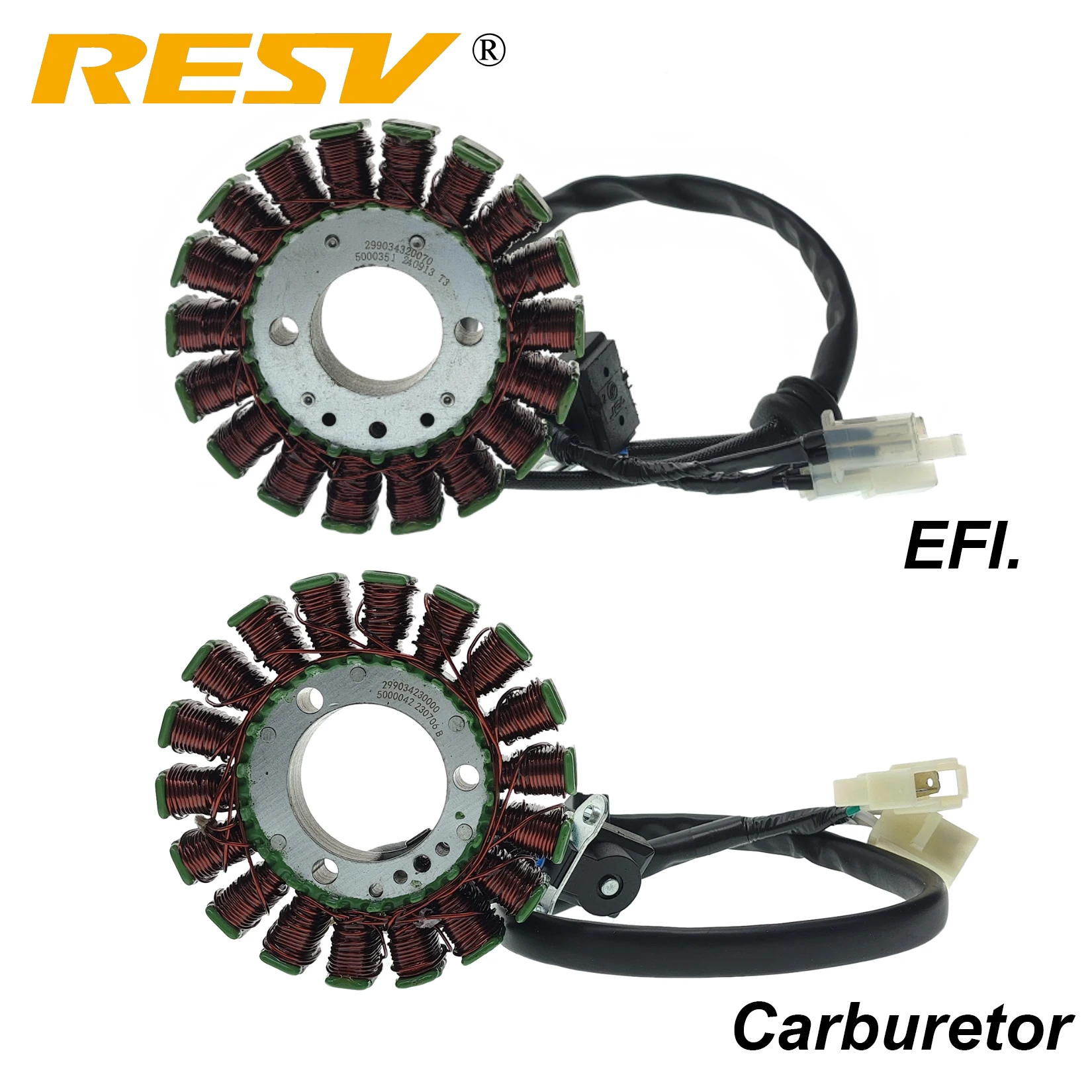 RESV for Benelli TNT150 TNT150i BJ150-29 BJ150-29A BJ150-29B TNT BJ 150 Carburetor Electrojet EFI Ignition Coil Stator Generator