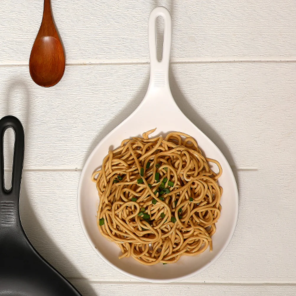 

Handled Serving Plate Lightweight Large Tray Portable for Steak Pasta Dessert Salad Snacks Appetizers Vegetable Tray