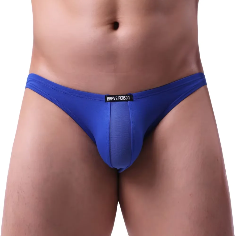 

Мужские хлопковые выпуклые трусы с сетчатой панелью, удобное дышащее облегающее нижнее белье, мягкие удобные трусики для геев, эротическое танга