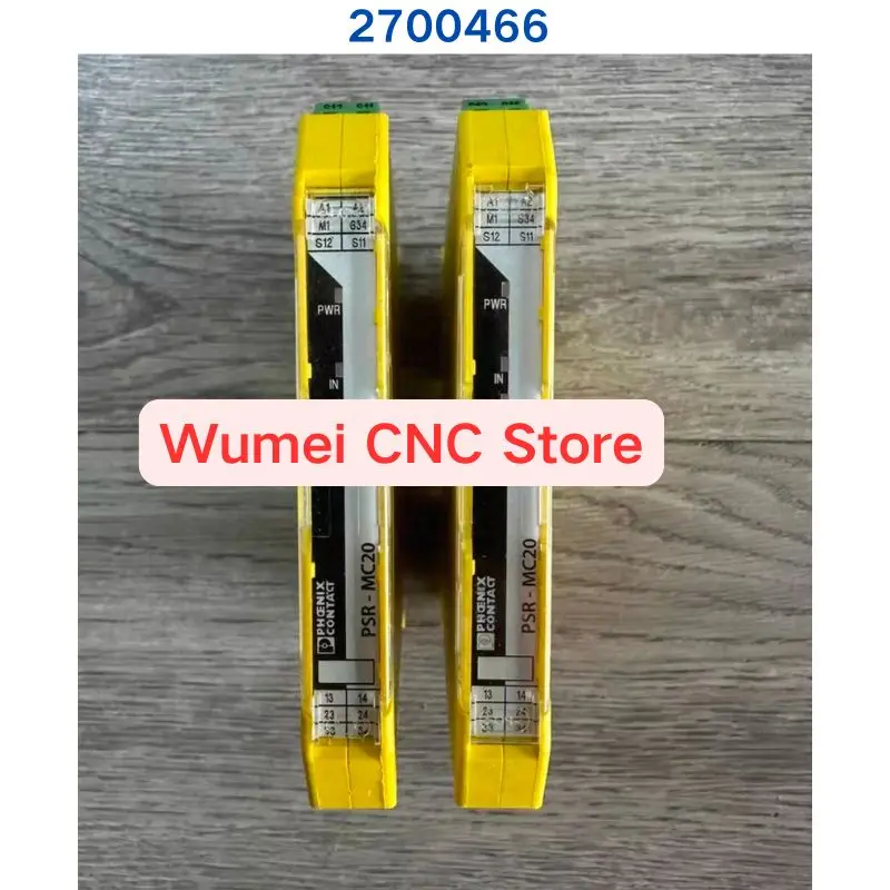 Second-hand test OK safety relay PSR-MC20-3NO-1DO-24DC-SC 2700466 If you need other specifications, please consult