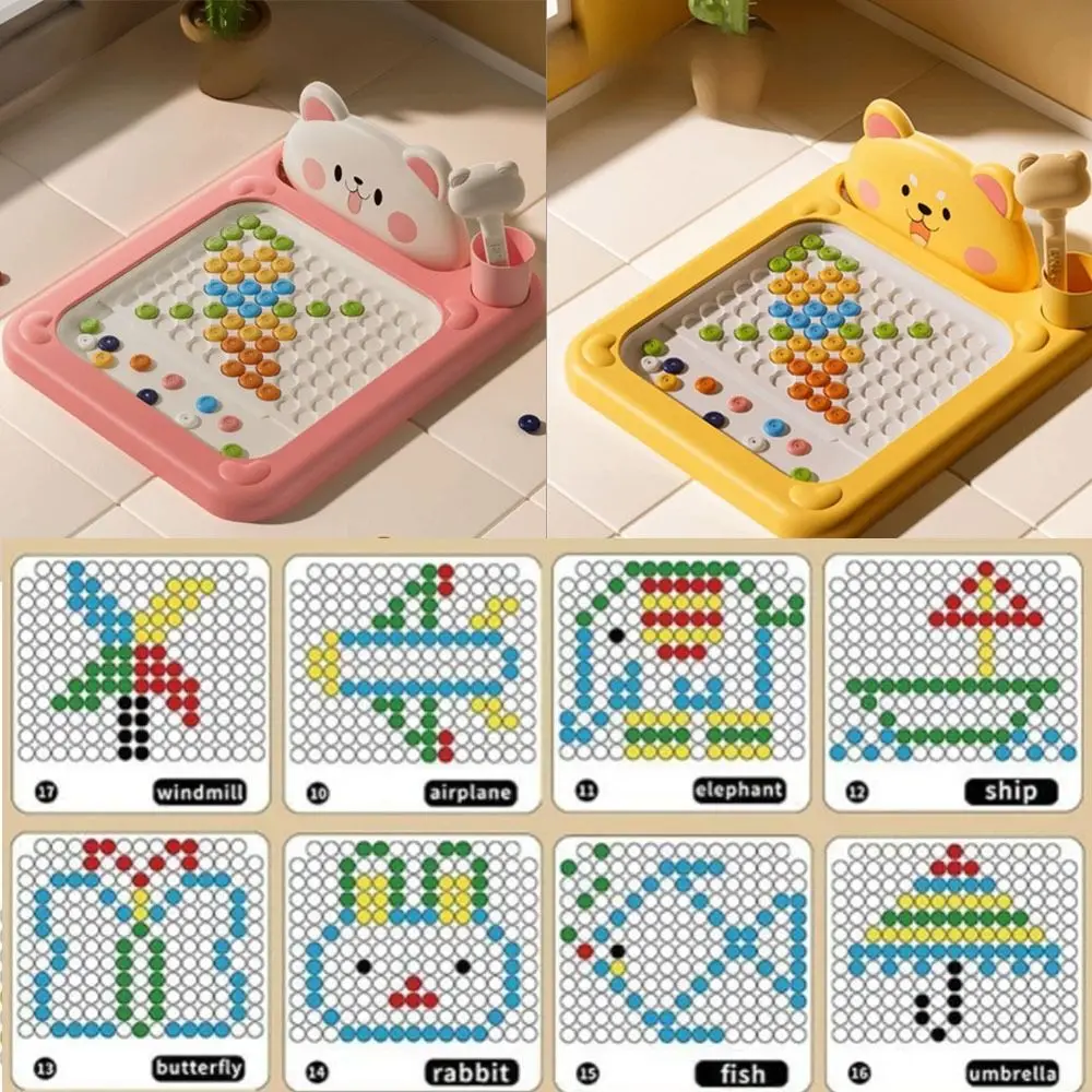 Nuovo cartone animato tavolo da disegno magnetico portatile riutilizzabile per bambini tavoli da scarabocchio aumentano il giocattolo da disegno delle abilità di sviluppo