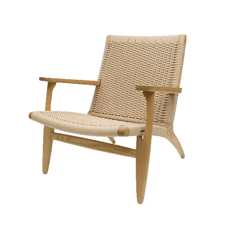 

Ash wood, sofa leisure chair, light luxury solid wood dining chair, simple modern back chair leisure chair Nordic restaurant
