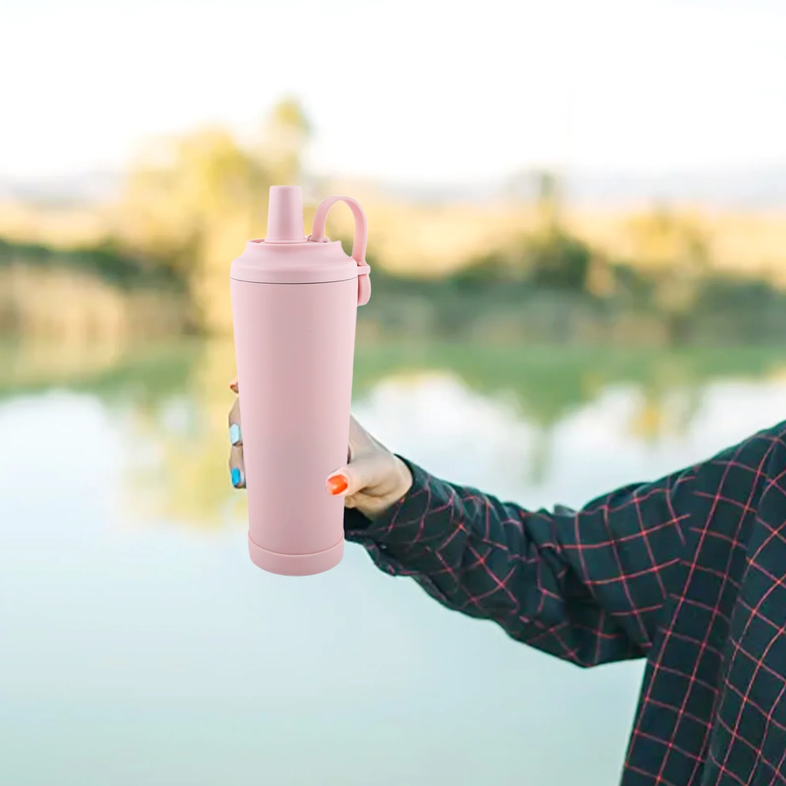 

Термокружка 830 мл с магнитной ручкой, с широким горлышком, из нержавеющей стали 304, герметичная, портативная