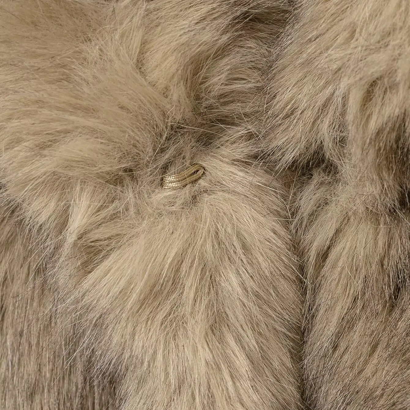 KASLEAD 新しいファッショナブルな人工毛皮風コート レディース ジャケット スリ 防風 ポリエステル繊維 ロングスリーブコート