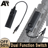 WADSN Tactical Dual Function Pressure Switch M600 M300 Remote Switch SF Plug Flashlight Accessories for 20mm Picatinny Rail