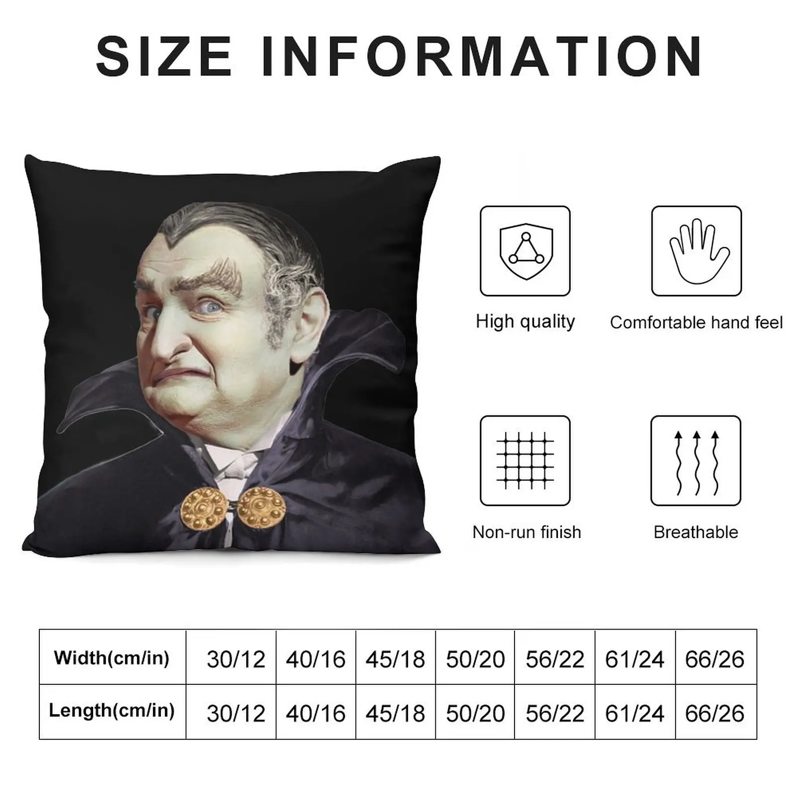 Grandpa Munster Throw Pillow christmas ornaments 2025 Cushion Covers For Living Room autumn pillowcase pillow