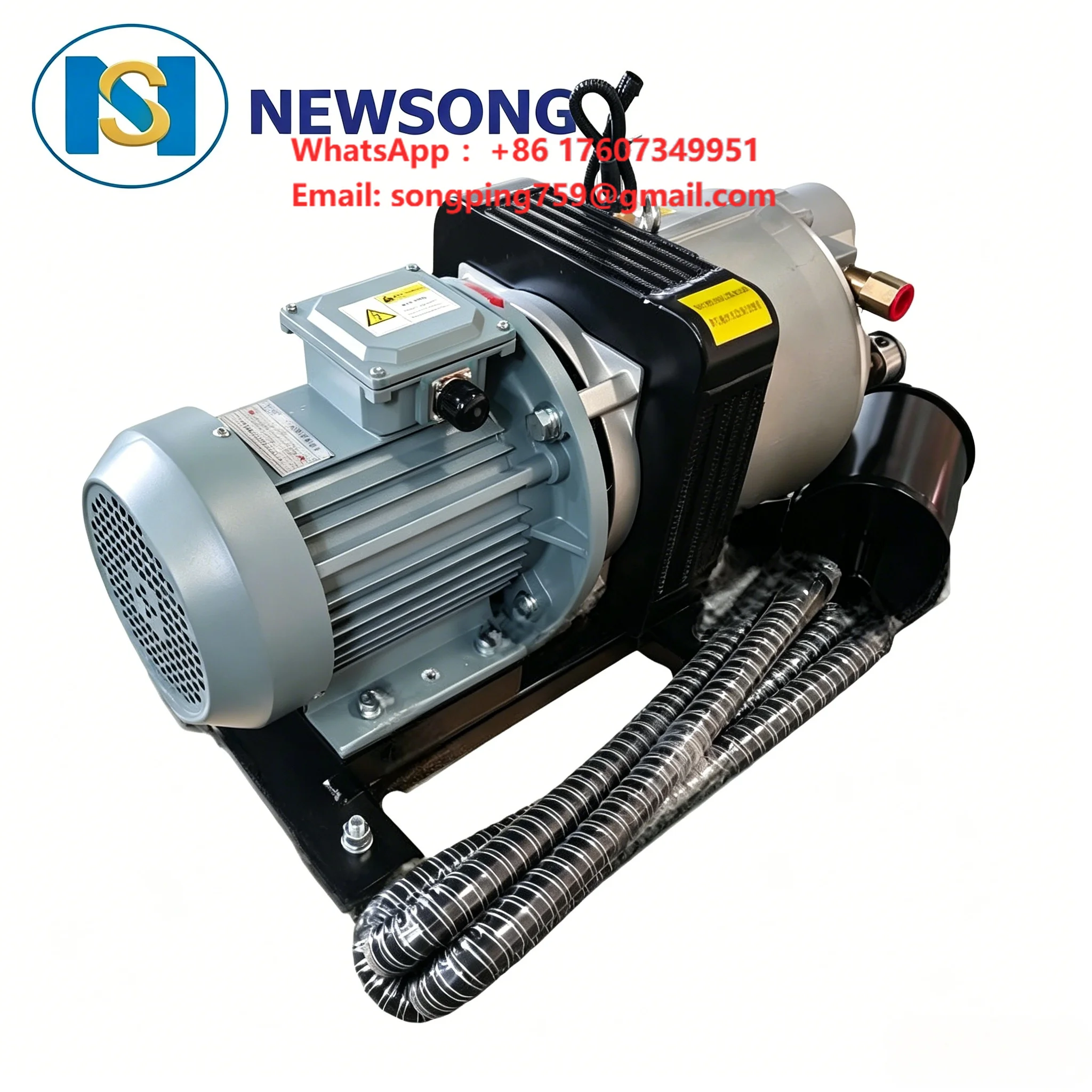 Energy Saving Permanent Magnet EV Brake System Transit Bus Electric Vehicle Air Compressor