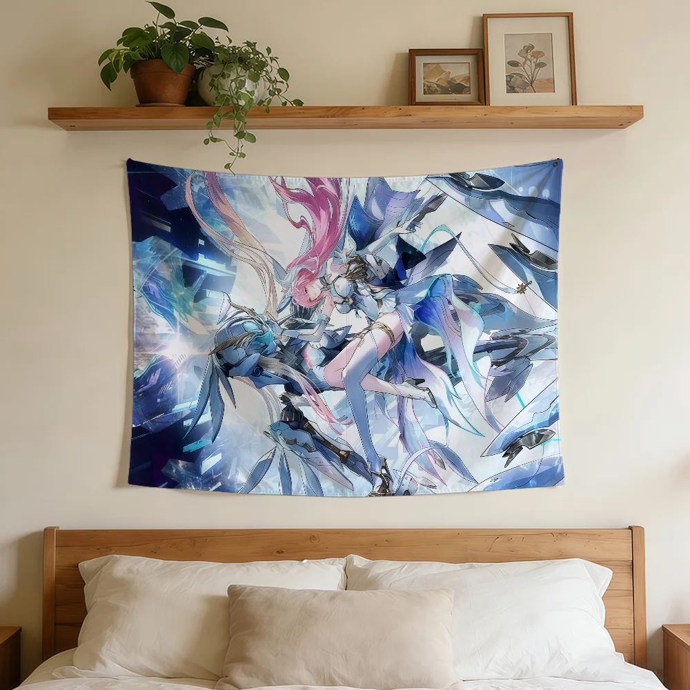 Game Wuthering Waves AEMEATH Flag Durable Outdoor Indoor Patio Festive Decoration Classic Design Pole Wall Room Banner