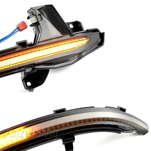 For Audi A6 C8 4K A7 4K8 A8 D5 2018 2019 Rearview Mirror Indicator Blinker Light Sequential Dynamic Turn Signal