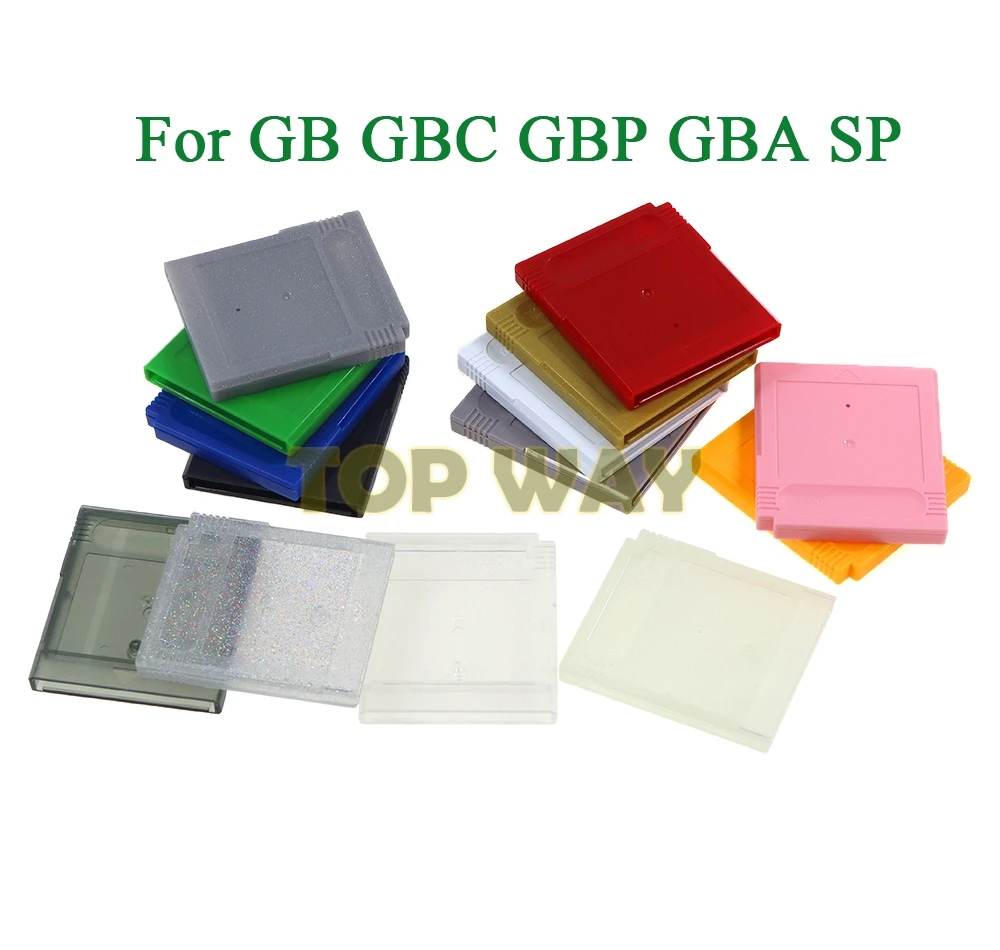 

10PCS For GBC Game Cartridge Housing Shell Cover Replacement part For GB GBP GBA SP High Quality Game Card Box Case