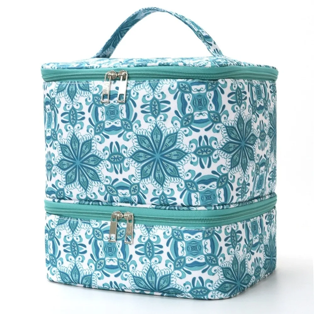 

Portable Double-layer Nail Polish Storage Bag Large-capacity Multi-function Cosmetic Bags Nail Care Tool Storage Box