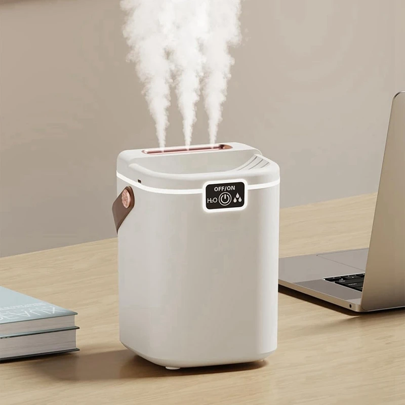 Air Humidifier for Bedroom with Three , 2L Quiet Cool Mist Humidifier for Plants Dorm Room Office Home Car Personal Retail