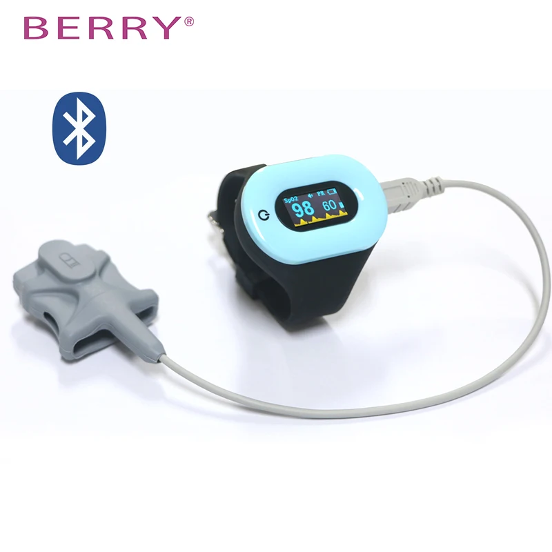 BM2000D O2 Portable Wrist Ring Probe Oxygen Level Monitor SpO2 Oximeter