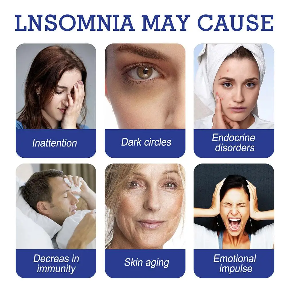 Sleep Mist Ebony e Agarwood Spray, Spray do sono para o sono, Queda AsnuFast, Aromaterapia para quarto, Spray de sono profundo de linho, S6H2, 60ml