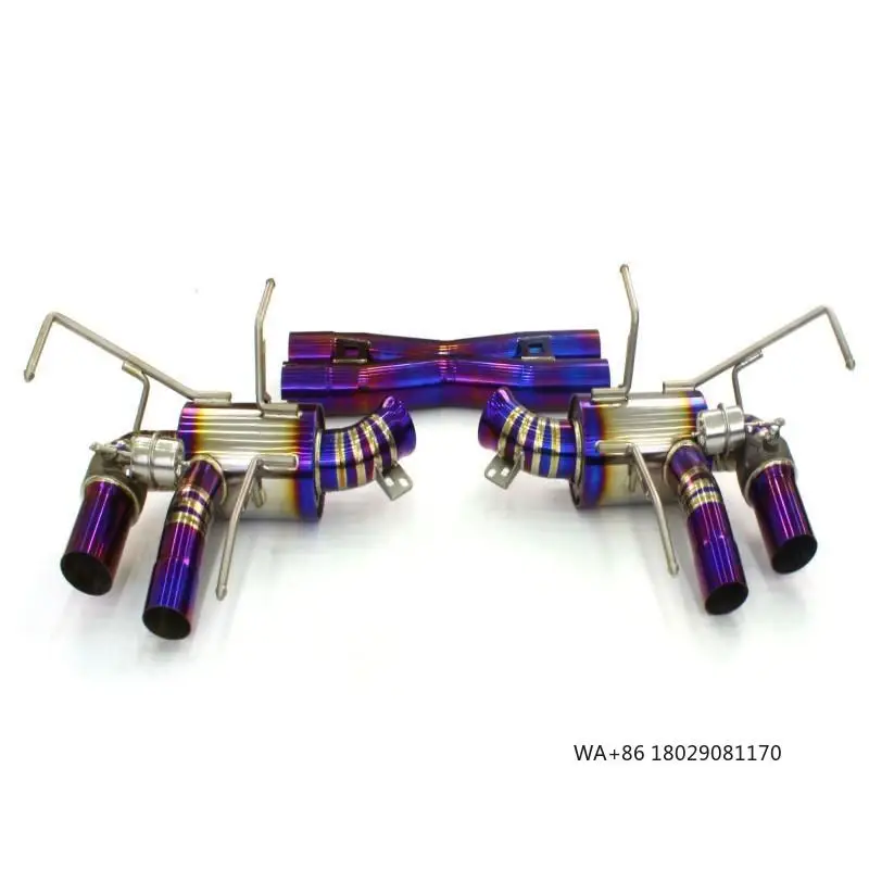 

Выхлопная труба для F12-812 Superfast 6.3L V12 2015-2020, выхлопная система с глушителем вакуумного клапана, более громкая