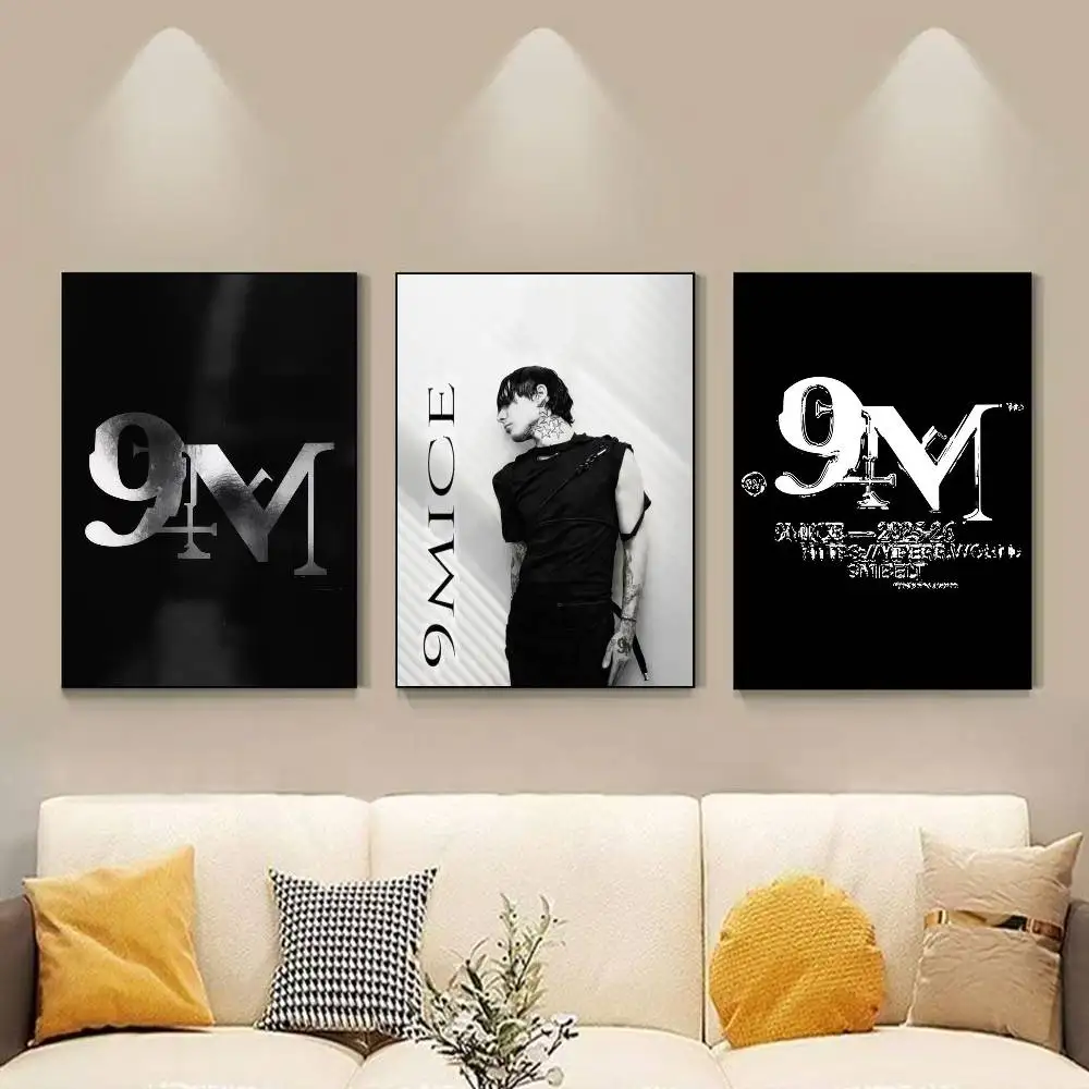 9mice  Viperr Poster HD Quality Wall Art Retro Posters For Home Room Wall Decor Self Adhesive