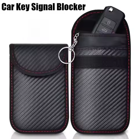 Faraday Cage Car Key Signal Blocker Pouch Secure Storage for Remote Controls