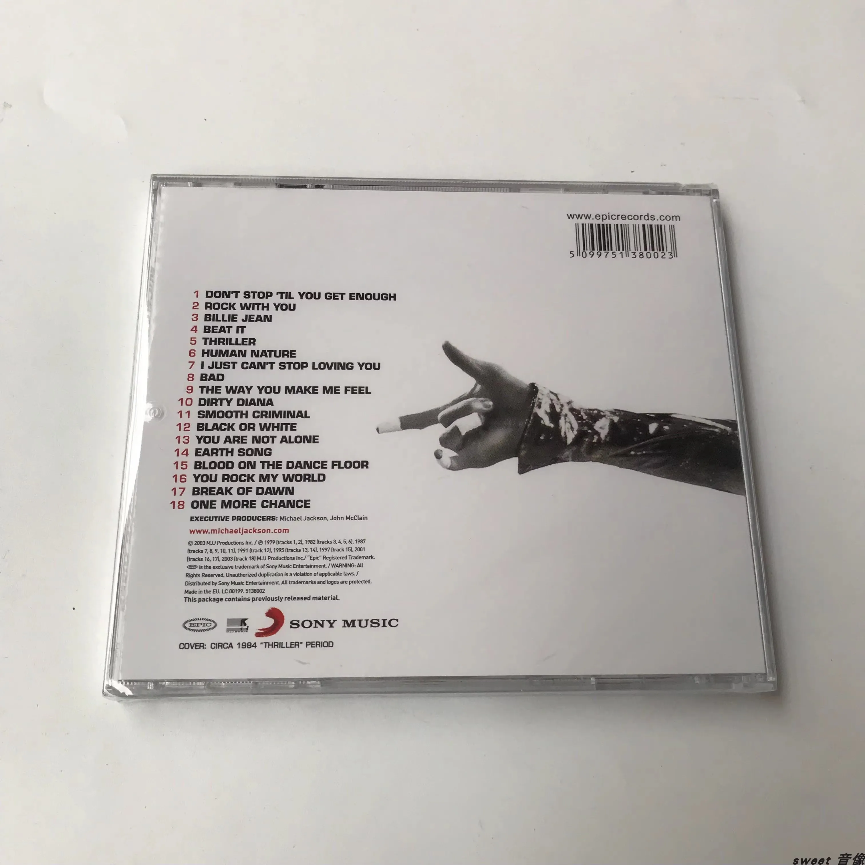 Michael Jackson Music CD ONE MORE CHANCE Number Ones Album Cosplay Compact Disc Walkman Car Soundtracks Box Party Music Gifts